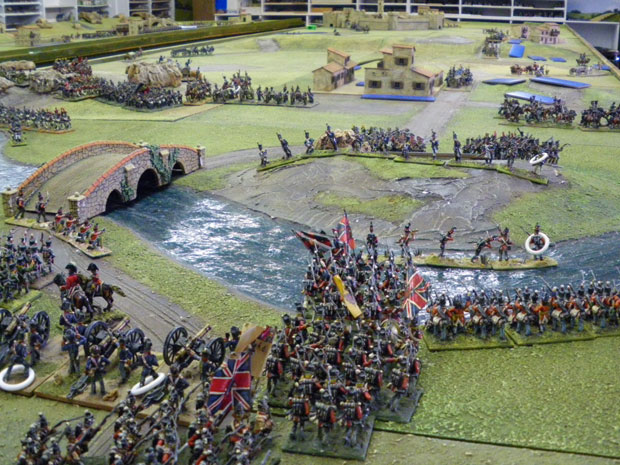 Two Battalions force over the River crossing.