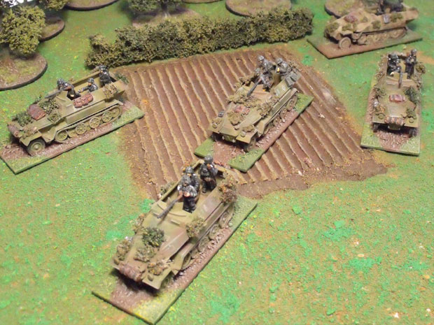 Platoon advance, with mortar support