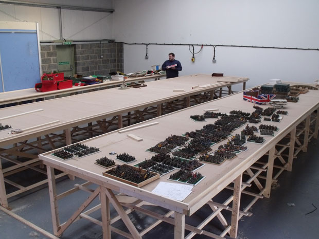 First van load is unpacked