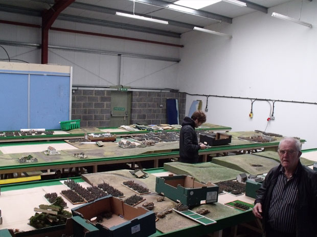 More of the delivery being unpacked.