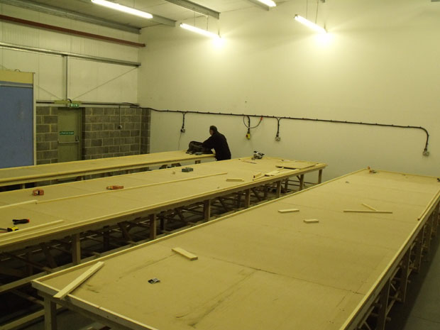 The third table is finished.