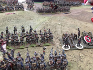 The exchange of fire was fierce!