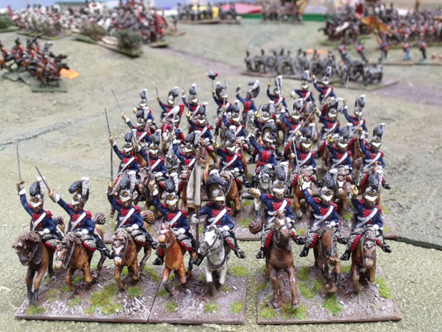 The whole regiment in all it's finery