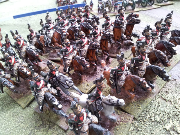 A regiment of Pajol's Dragoons.