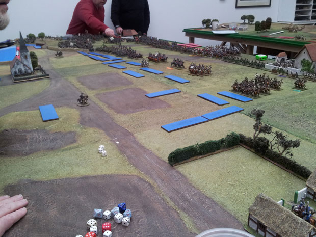 The view of the Battle to the North.