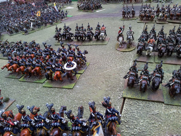 Murat's Cavalry Corps pour forward again!