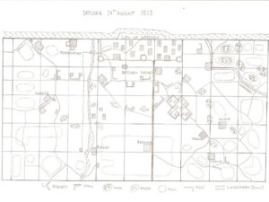 Map of the battlefield.