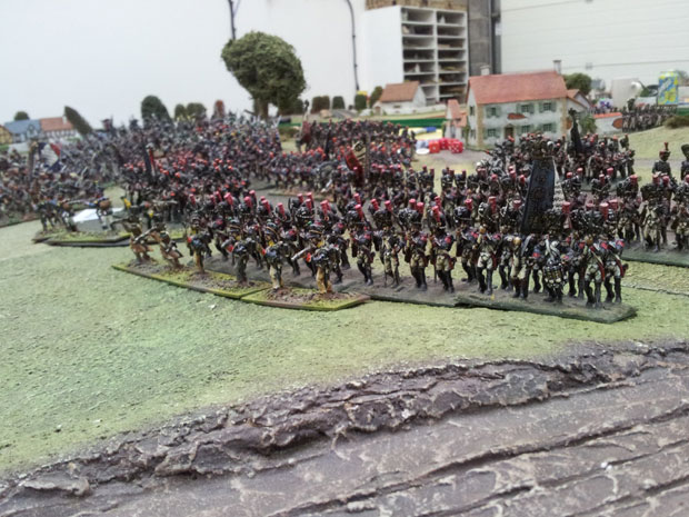 Old Guard prepare to fire
