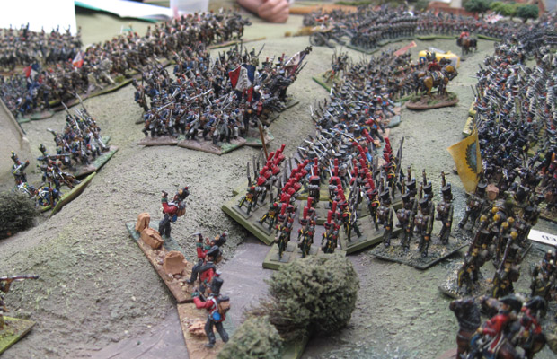 The French taking the ridge