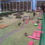 The start of the Battle of Waterloo.